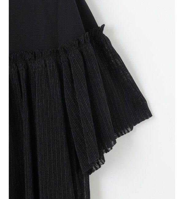 組曲「プリーツコンビ5分袖 カットソー」|Tシャツ・カットソー|