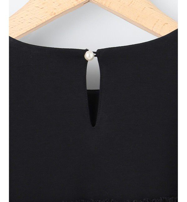 組曲「プリーツコンビ5分袖 カットソー」|Tシャツ・カットソー|