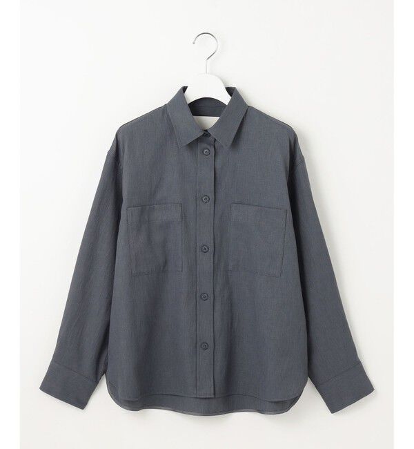 自由区「【洗える】ドビーオックスストレッチシャツ アウター」|その他|