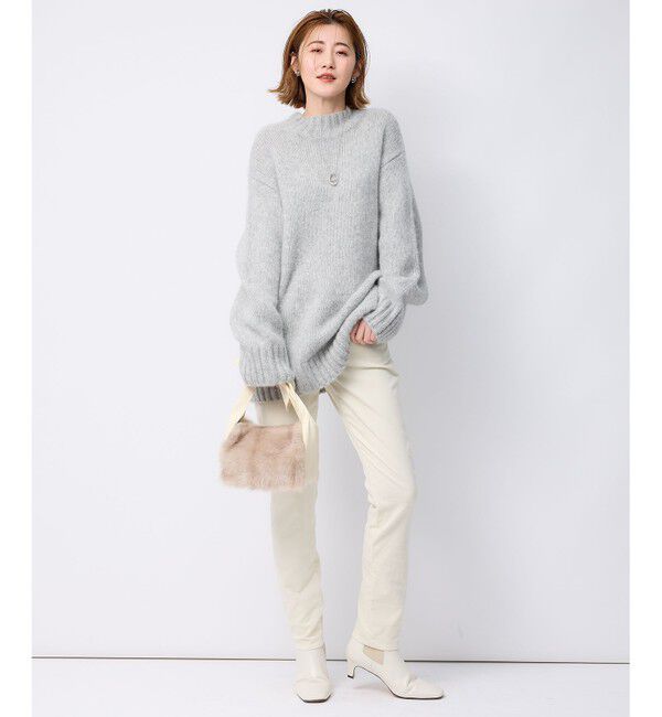 23区「【洗える】23区DENIM ベルベットストレッチ スキニーパンツ」|その他|