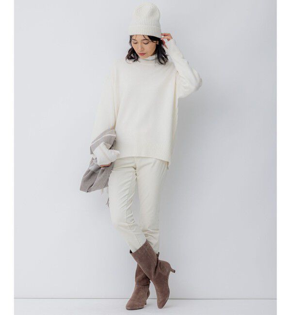 23区「【洗える】23区DENIM ベルベットストレッチ スキニーパンツ」|その他|