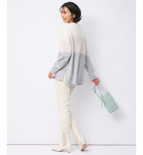 23区「【洗える】23区DENIM ベルベットストレッチ スキニーパンツ」|その他|