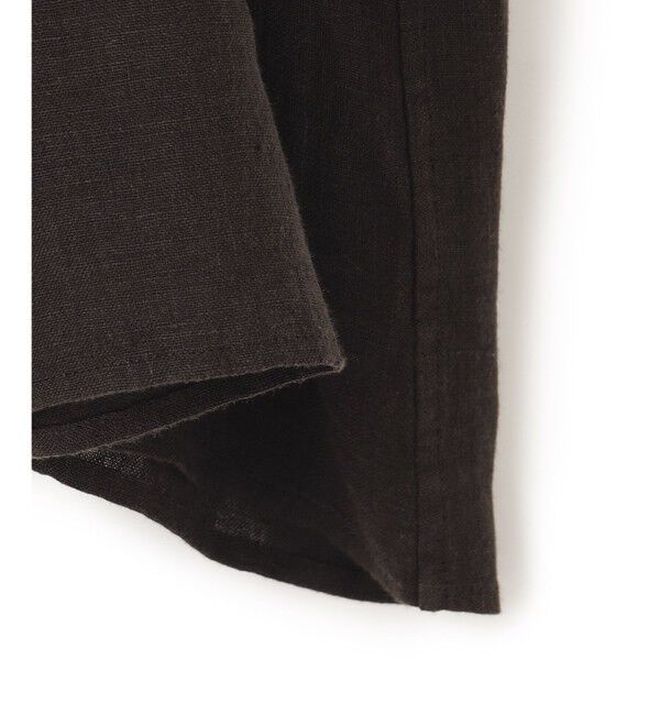23区「【洗える】LIBECOリネン タック デザイン シャツ」|シャツ・ブラウス|