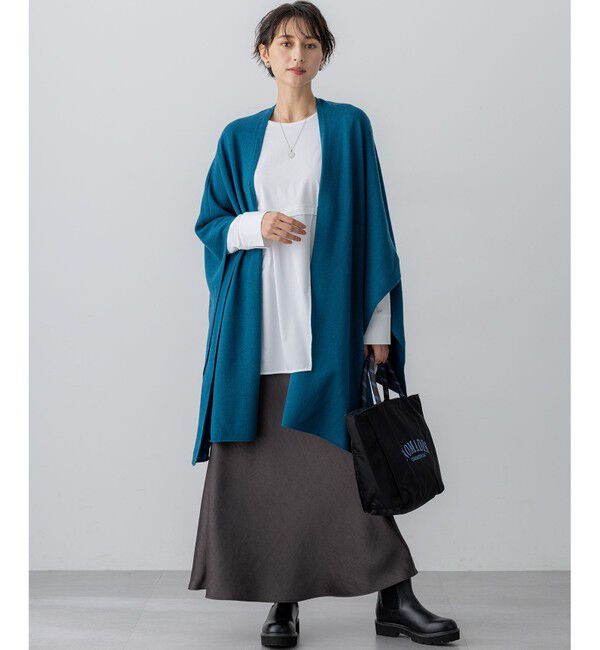 23区「【VERY掲載/洗える】ナチュラルコットンベア シャツレイヤード カットソー」|Tシャツ・カットソー|