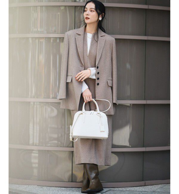 23区「ブガッティ型 2WAY ハンドバッグ」|ハンドバッグ|