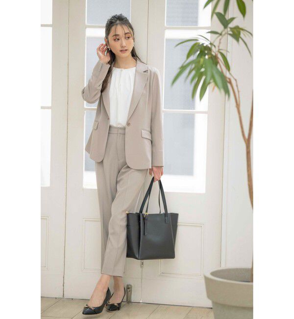 any SiS「【UVカット / 接触冷感 / 吸水速乾】スマートビューティストレッチ テーパード パンツ」|その他|