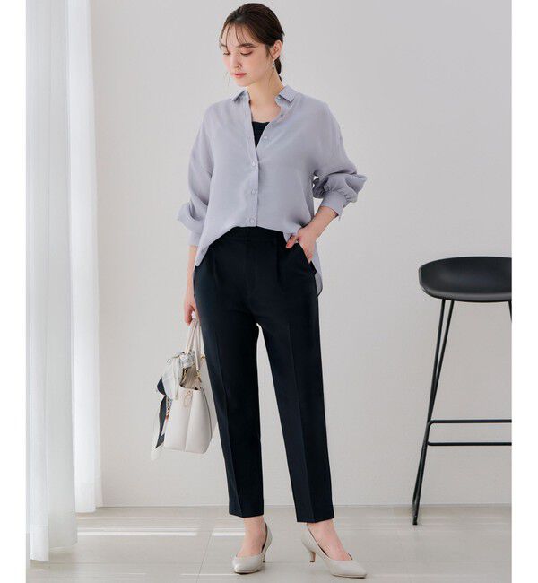 any SiS「【UVカット / 接触冷感 / 吸水速乾】スマートビューティストレッチ テーパード パンツ」|その他|