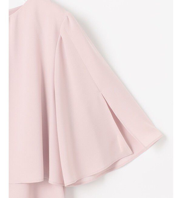 ANY SIS「【洗える】ケープフレアスリーブ ブラウス」|シャツ・ブラウス|