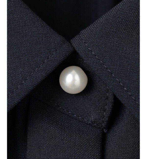 ANY SIS「【UVカット・アンチピリング・洗える】ウーステッドエステル シャツ」|シャツ・ブラウス|