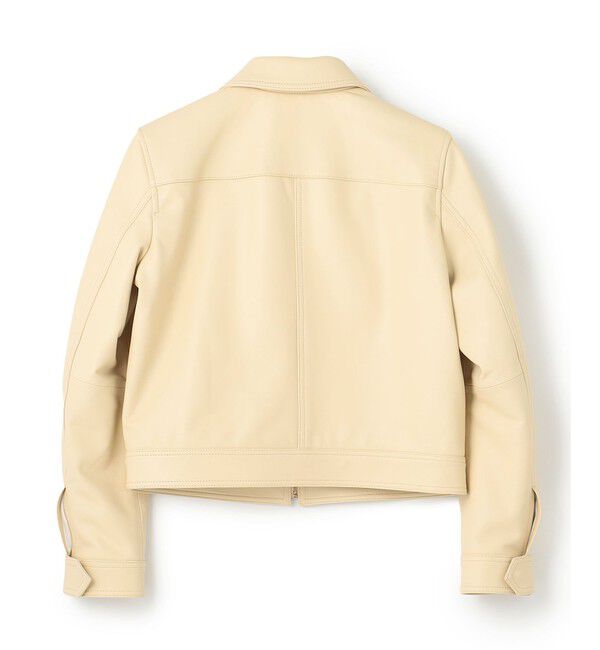 BEIGE,「HUBERT / レザージャケット」|テーラードジャケット|