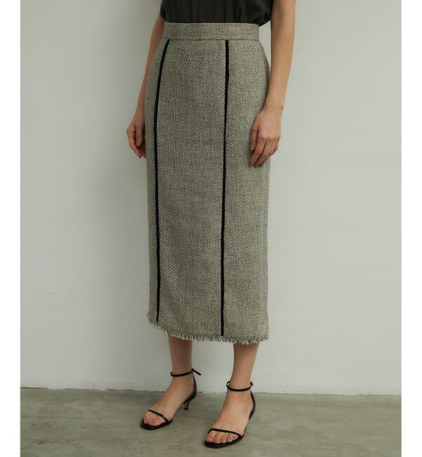 BEIGE,「BABETTE / Iラインスカート」|スカート|Monotone