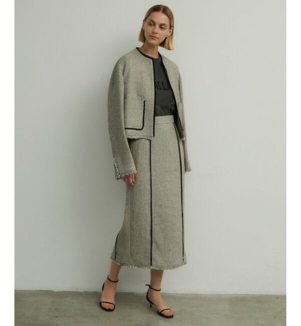 BEIGE,「BABETTE / Iラインスカート」|スカート|