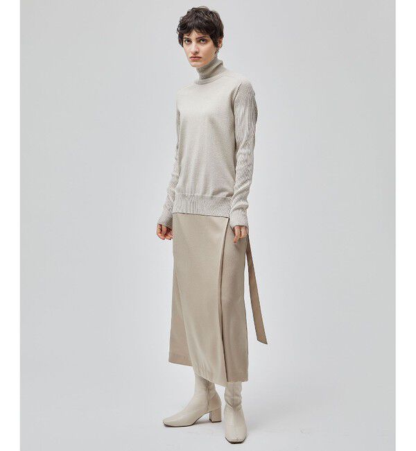 BEIGE,「FLEUR / ラップスカート」|スカート|