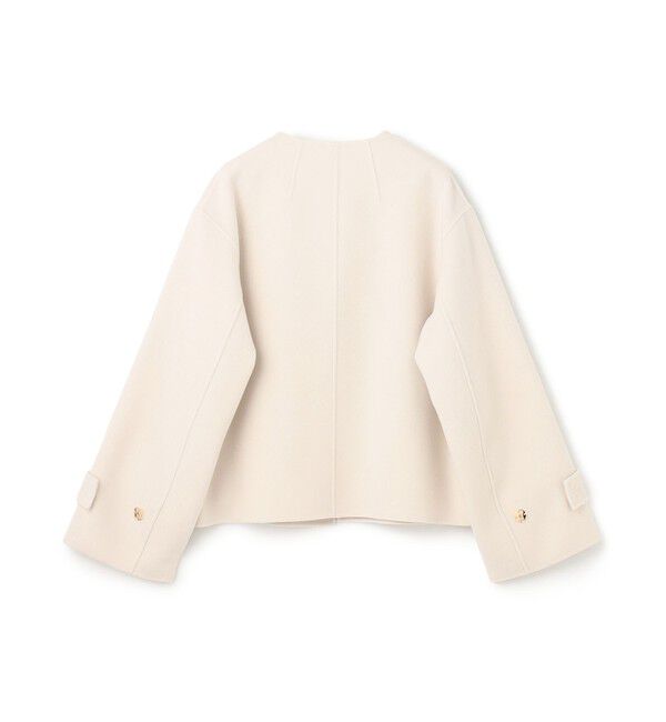 BEIGE,「GRASSE / リバーウールクロップドコート」|テーラードジャケット|