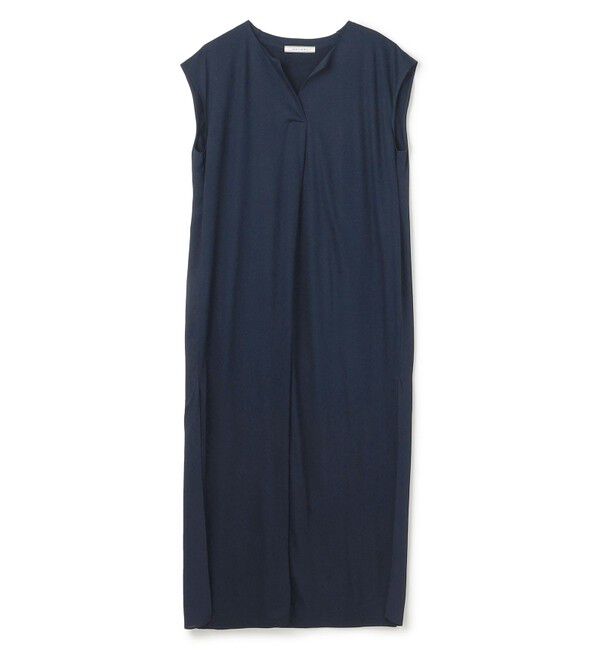 BEIGE,「【WEB限定・洗える】MELISSA / バックシフォンスキッパーロングワンピース」|ワンピース|