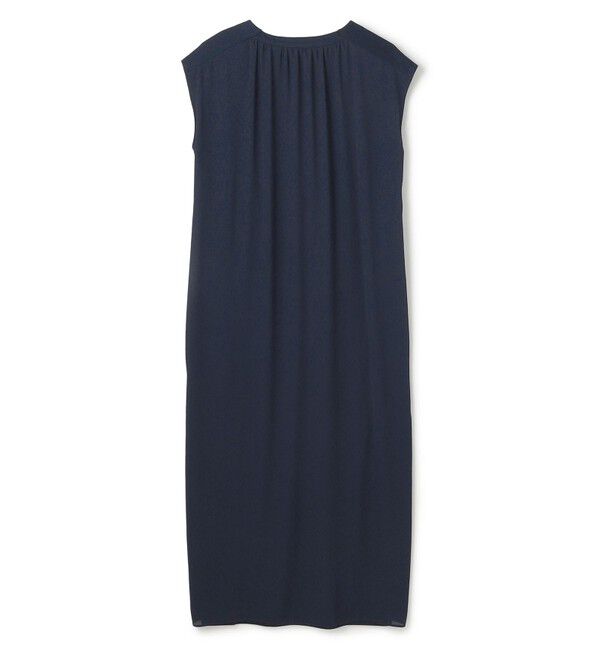 BEIGE,「【WEB限定・洗える】MELISSA / バックシフォンスキッパーロングワンピース」|ワンピース|