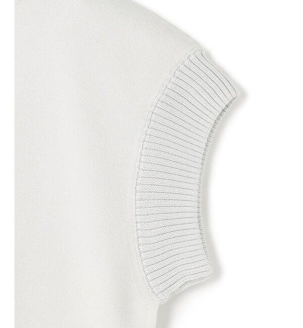 BEIGE,「【洗える・Oggi 11月号掲載】LAURA / ドライタッチ異素材リブニット」|ニット・セーター|