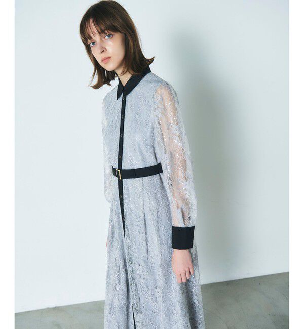 Diagram「レーススパンコールワンピース」|ドレス|