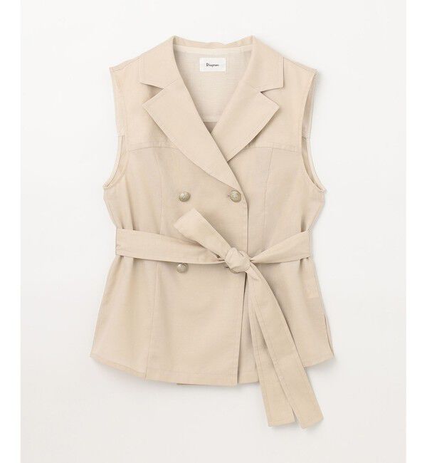 Diagram「リネンタッチダブルブラウス」|シャツ・ブラウス|