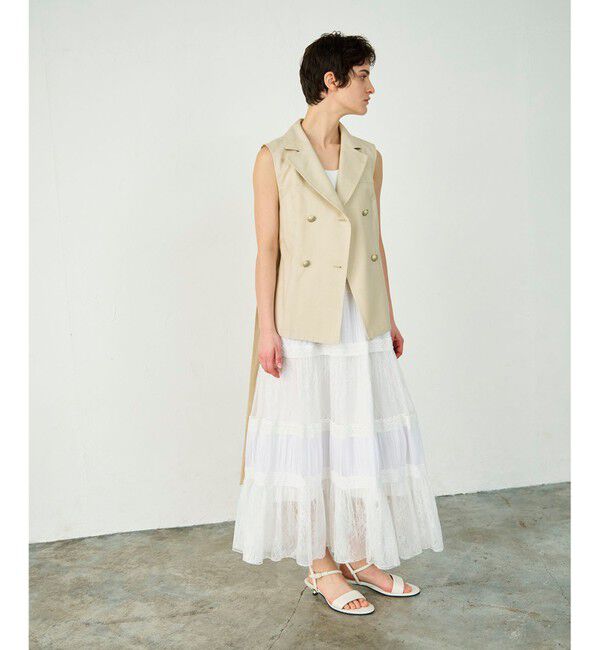 Diagram「リネンタッチダブルブラウス」|シャツ・ブラウス|