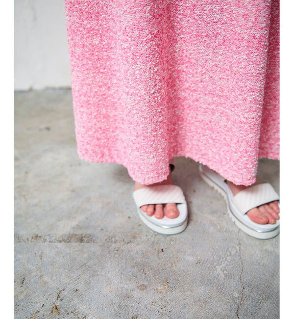 Grace Class「ネップツイードニットスカート」|スカート|