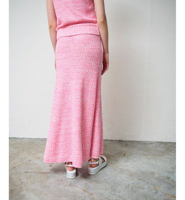 Grace Class「ネップツイードニットスカート」|スカート|