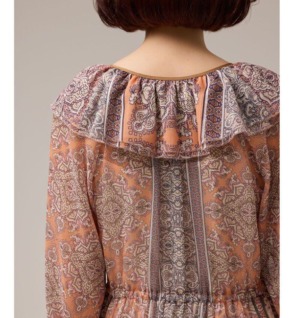 GRACE CONTINENTAL「ペイズリープリントドレス」|ワンピース|