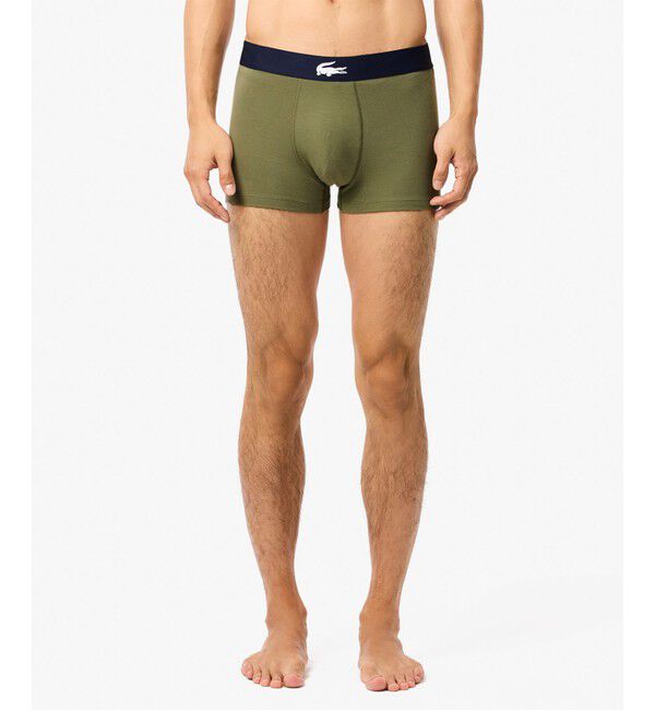 LACOSTE「マルチデザイン３パックトランクショーツ」|インナー|