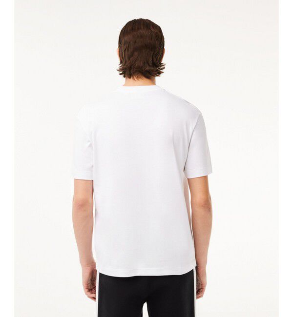 LACOSTE「テニスプレイヤーグラフィックフランスメイドTシャツ」|Tシャツ・カットソー|