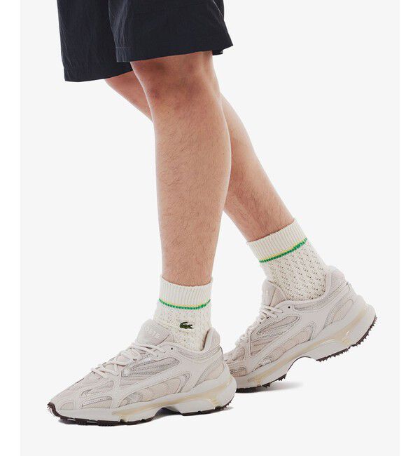 LACOSTE「メッシュニッティングソックス」|ソックス|