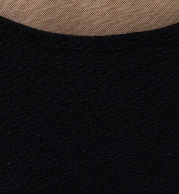 NOLLEY'S「2WAYチュール ノースリーブブラウス」|シャツ・ブラウス|