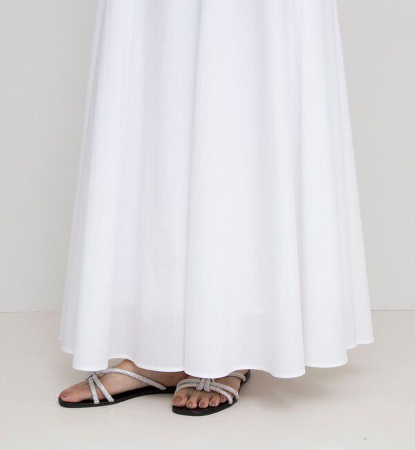 NOLLEY'S sophi「ウォッシャブルタイプライターフレアロングスカート」|スカート|