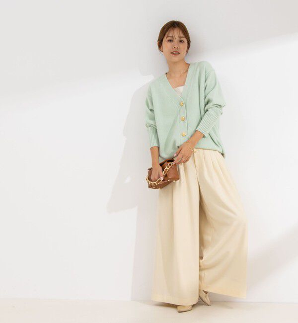 NOLLEY'S「◇【WEB限定サイズあり】《セットアップ対応》ウォッシャブルMannishワイドパンツ」|その他|