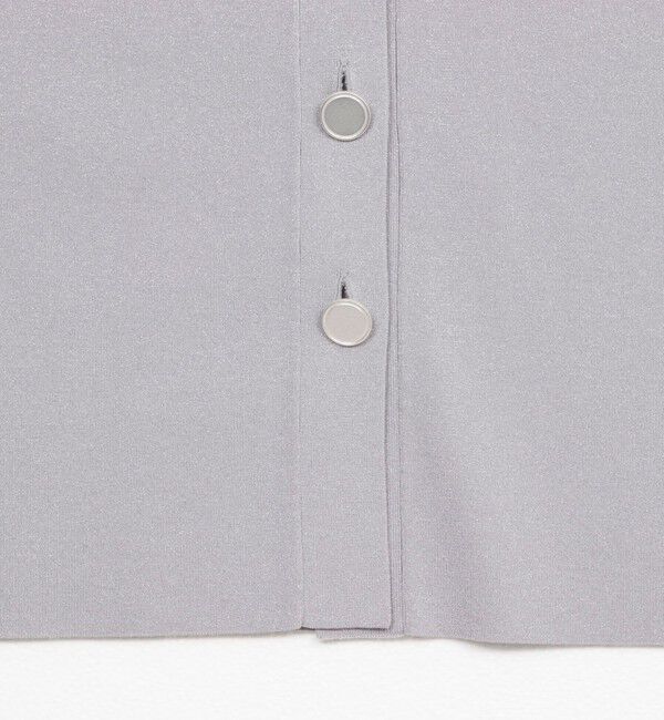 NOLLEY'S sophi「《手洗い可能》《オールシーズン/セットアップ対応》ラメ総針ニットジレ」|ニット・セーター|