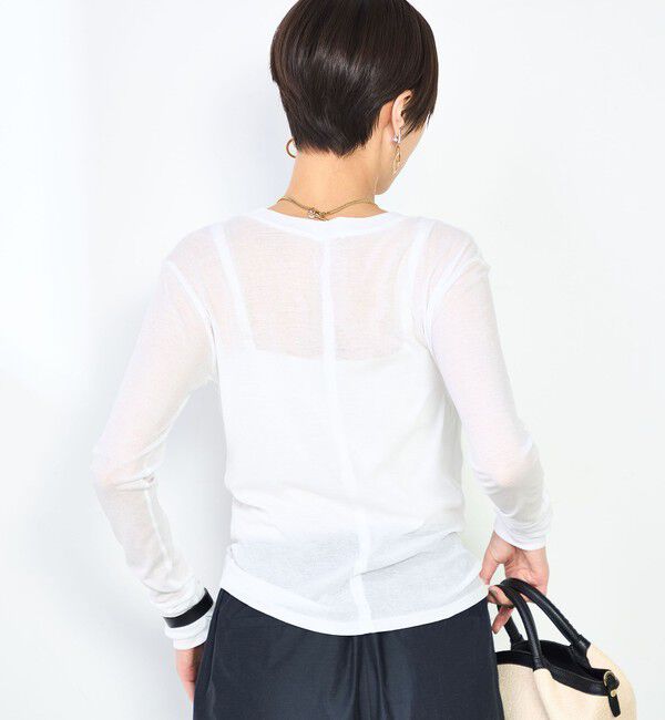 NOLLEY'S「MY STANDARD シアーロンT」|Tシャツ・カットソー|