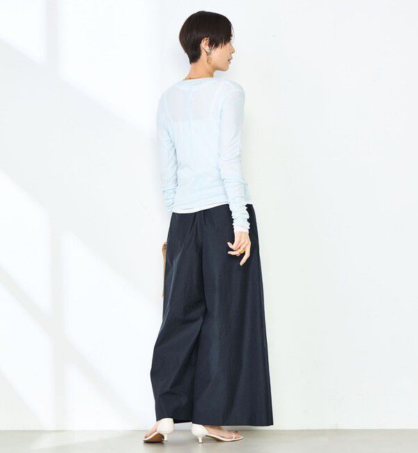 NOLLEY'S「MY STANDARD シアーロンT」|Tシャツ・カットソー|