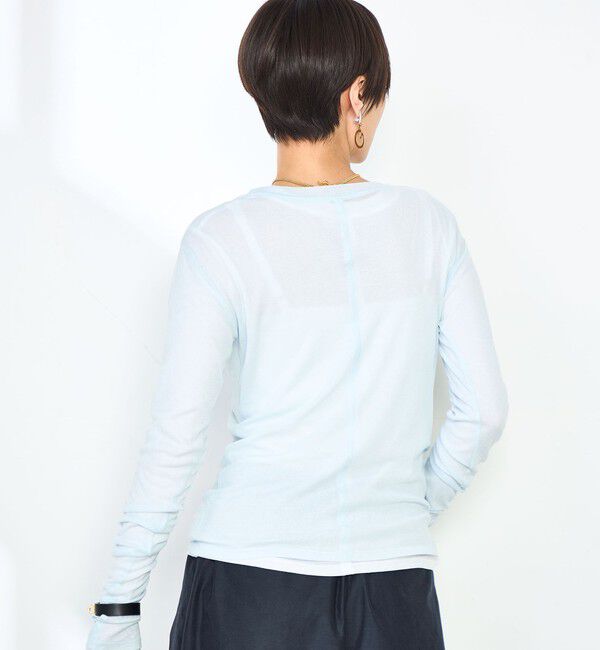 NOLLEY'S「MY STANDARD シアーロンT」|Tシャツ・カットソー|