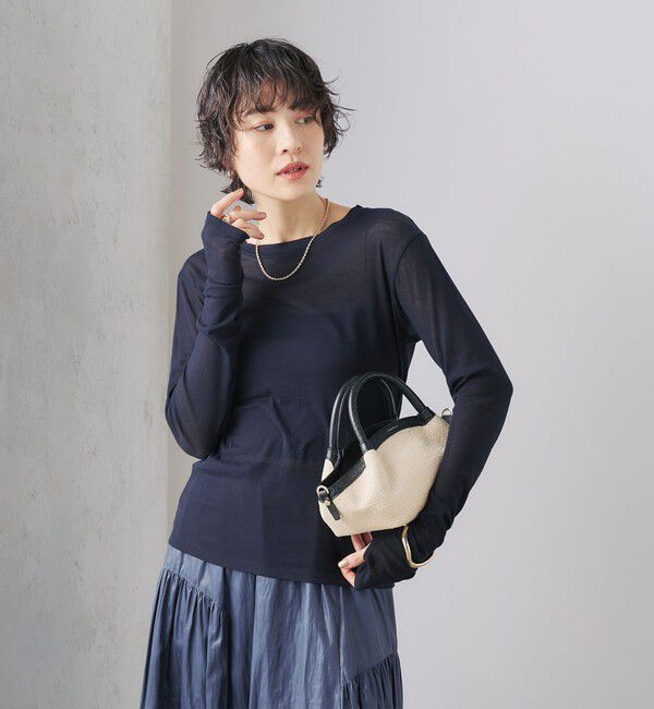 NOLLEY'S「MY STANDARD シアーロンT」|Tシャツ・カットソー|