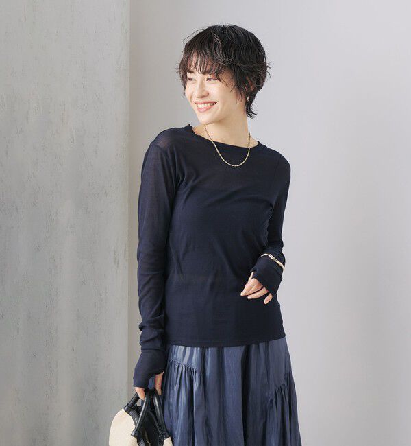 NOLLEY'S「MY STANDARD シアーロンT」|Tシャツ・カットソー|