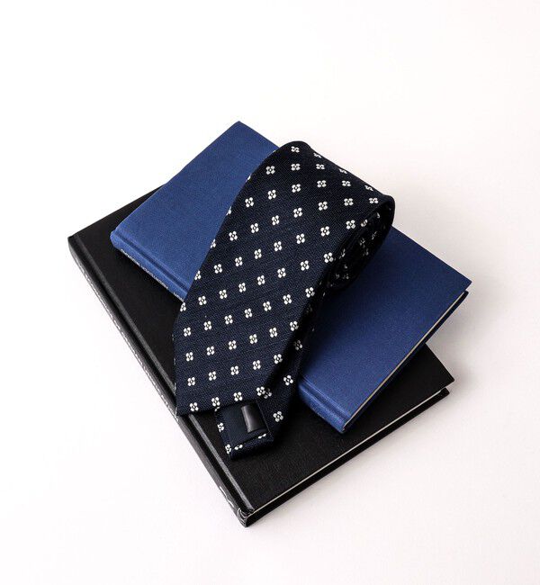 NOLLEY'S goodman「ケンボウTOPフラワードット 25SSコレクション」|ネクタイ・蝶ネクタイ|ネイビー系1