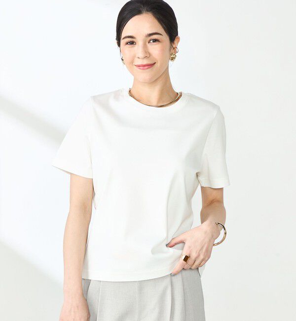 NOLLEY'S sophi「W&W 半袖Tシャツ」|Tシャツ・カットソー|ホワイト