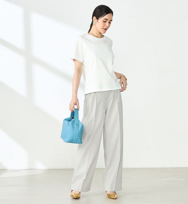 NOLLEY'S sophi「W&W 半袖Tシャツ」|Tシャツ・カットソー|