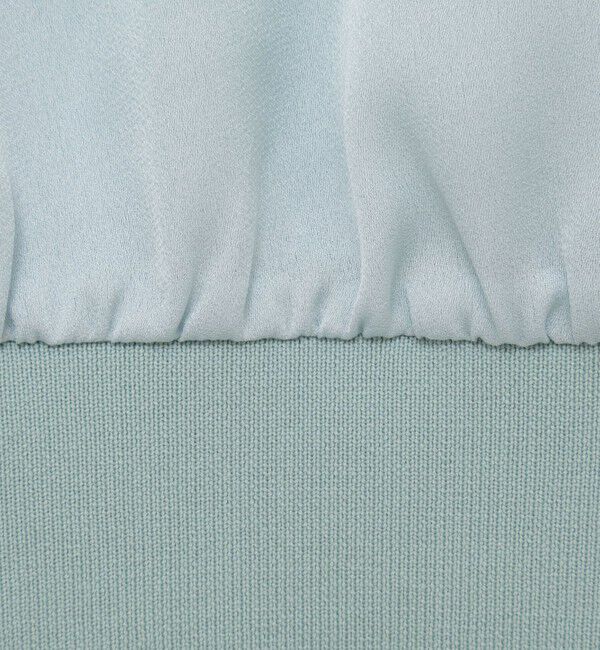 NOLLEY'S「裾リブサテンシフォンフレンチシャツ」|シャツ・ブラウス|