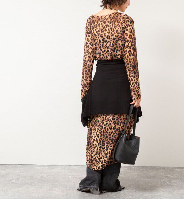 Rie Miller「カフタンシフォンワンピース」|ワンピース|