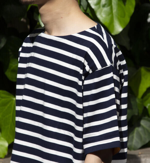 GLOSTER「【GLOSTER/グロスター】バスクシャツ ボーダーTシャツ ショートスリーブ」|Tシャツ・カットソー|