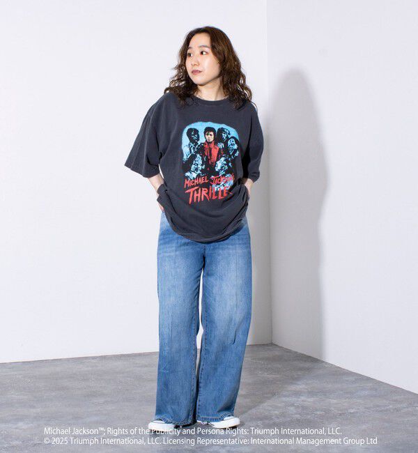 GLOSTER「【GOOD ROCK SPEED】MICHAEL JACKSON TEE プリントTシャツ」|Tシャツ・カットソー|