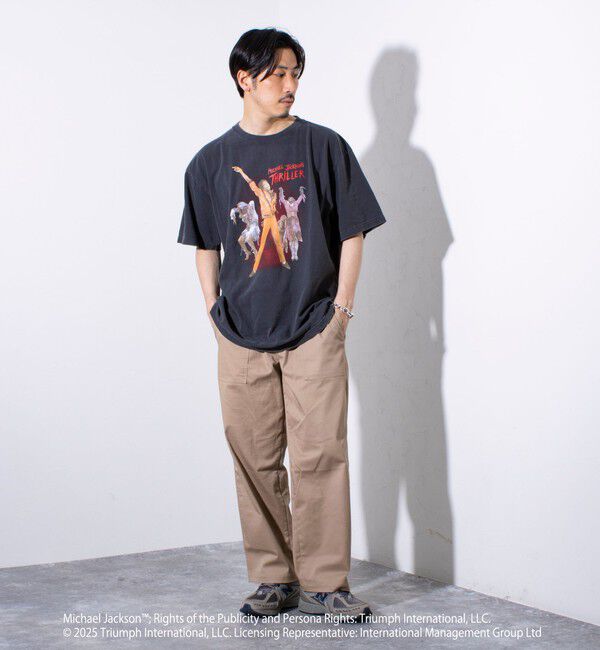 GLOSTER「【GOOD ROCK SPEED】MICHAEL JACKSON TEE プリントTシャツ」|Tシャツ・カットソー|