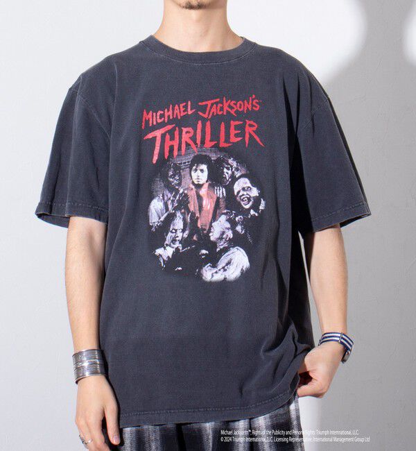 GLOSTER「【GOOD ROCK SPEED】MICHAEL JACKSON TEE プリントTシャツ」|Tシャツ・カットソー|