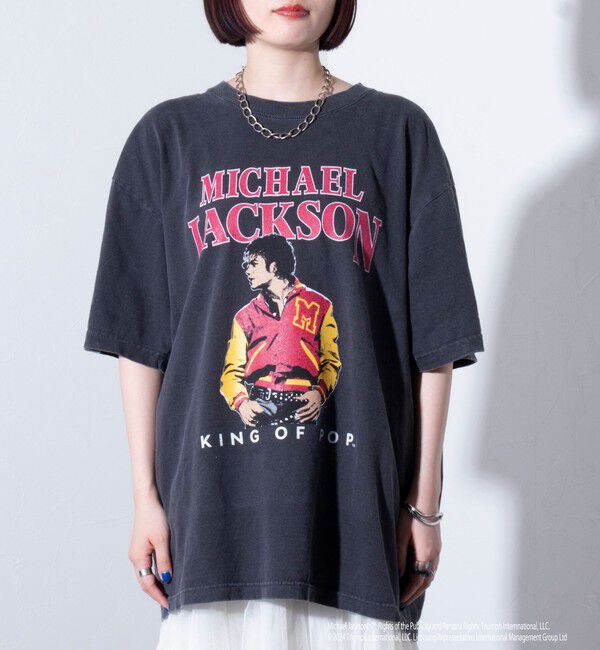 GLOSTER「【GOOD ROCK SPEED】MICHAEL JACKSON TEE プリントTシャツ」|Tシャツ・カットソー|