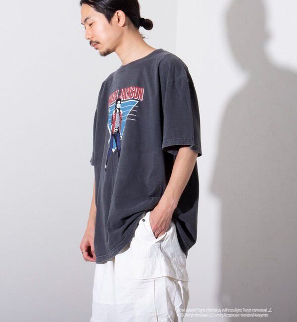 GLOSTER「【GOOD ROCK SPEED】MICHAEL JACKSON TEE プリントTシャツ」|Tシャツ・カットソー|